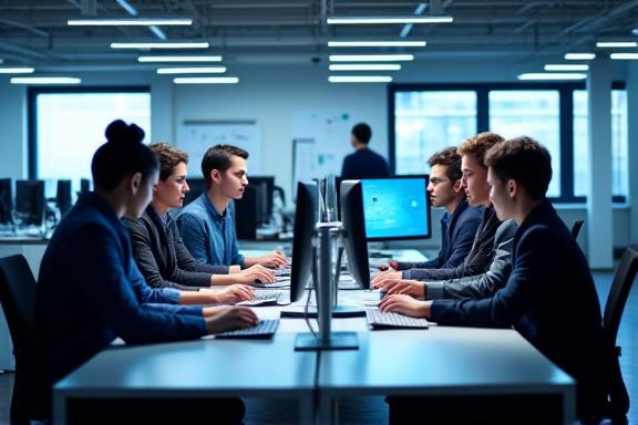 IT企業の開発チーム
